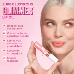 Super Lustrous Glimmer Lip Oil Lip Gloss