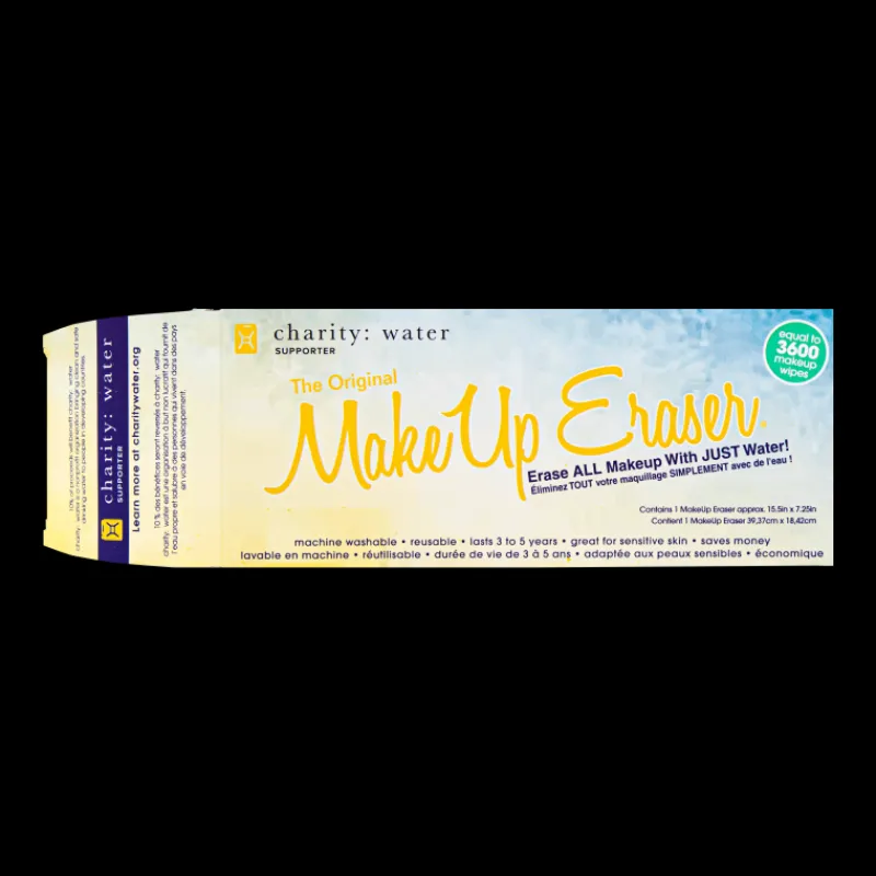 Sale TOALLA DESMAQUILLANTE CHARITY WATER Pureza|Limpieza