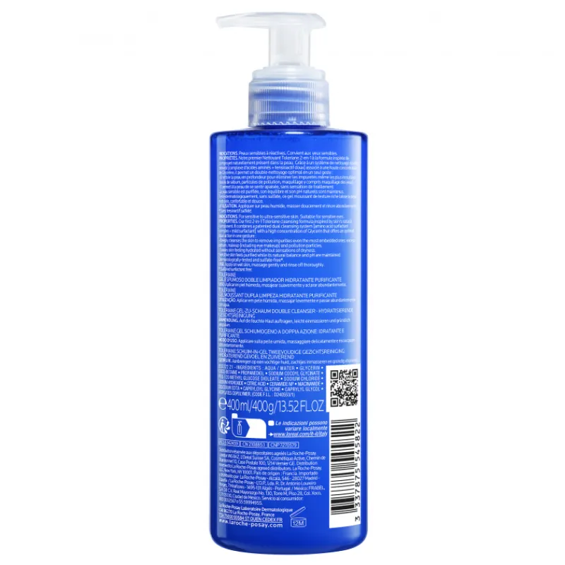 Outlet TOLERIANE GEL ESPUMOSO DOBLE LIMPIADOR Facial