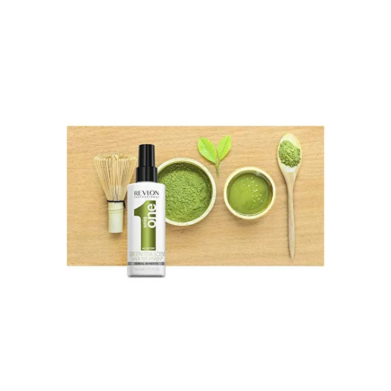 Hot UNIQ ONE GREEN TEA 150ML Protección Solar Capilar|Mascarillas Y Exfoliantes