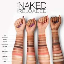Hot NAKED RELOADED PALETTE PALETA DE SOMBRAS DE OJOS Sombras