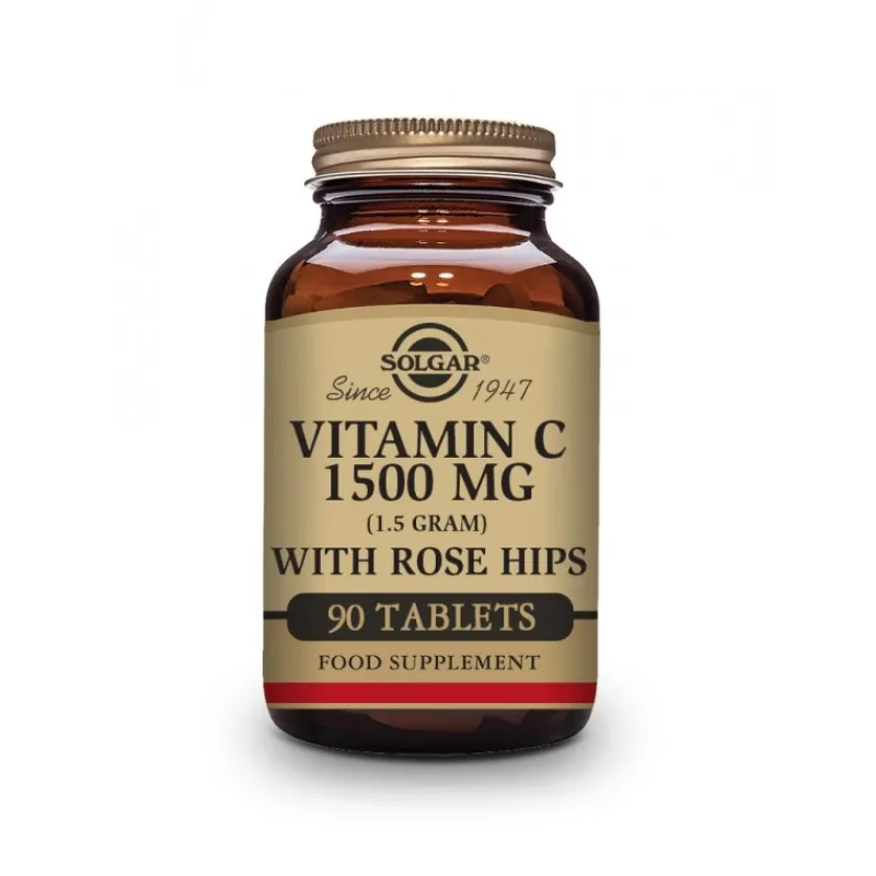Clearance VITAMINA C 1500 MG CON ROSE HIPS 90 COMPRIMIDOS Vitaminas Y Minerales|Complementos Alimenticios