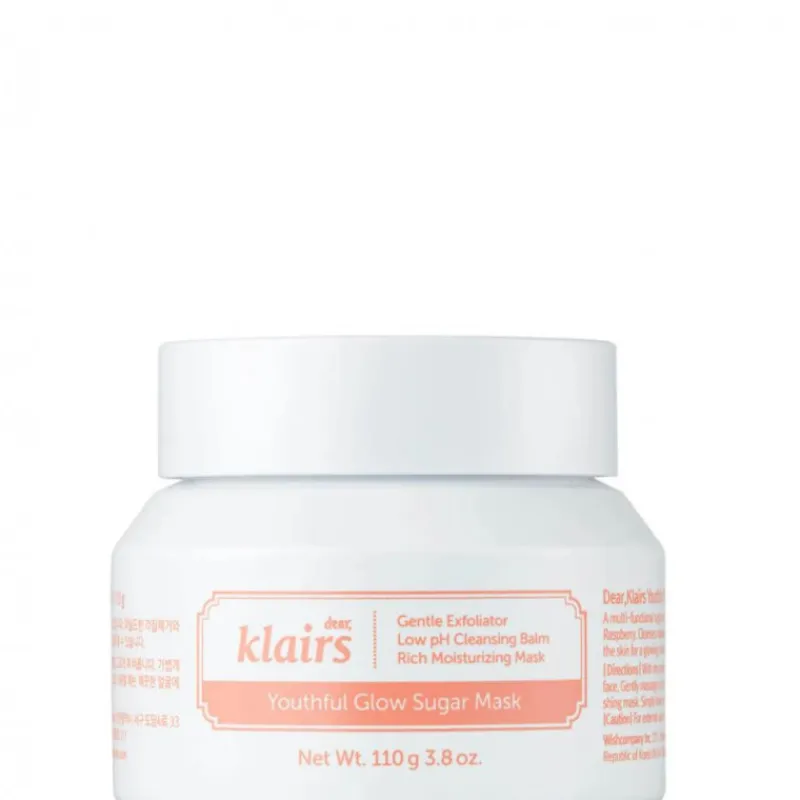 Clearance YOUTHFUL GLOW SUGAR MASK 110G Vitamina E|Vitamina A