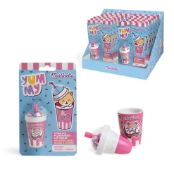 Clearance Yummy Straw Cup Lip Balm Ojos & Labios|Hidratación